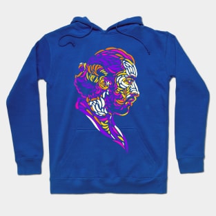 Lomepal abstract portrait Hoodie